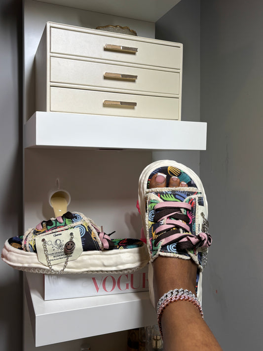 Laced Slippers
