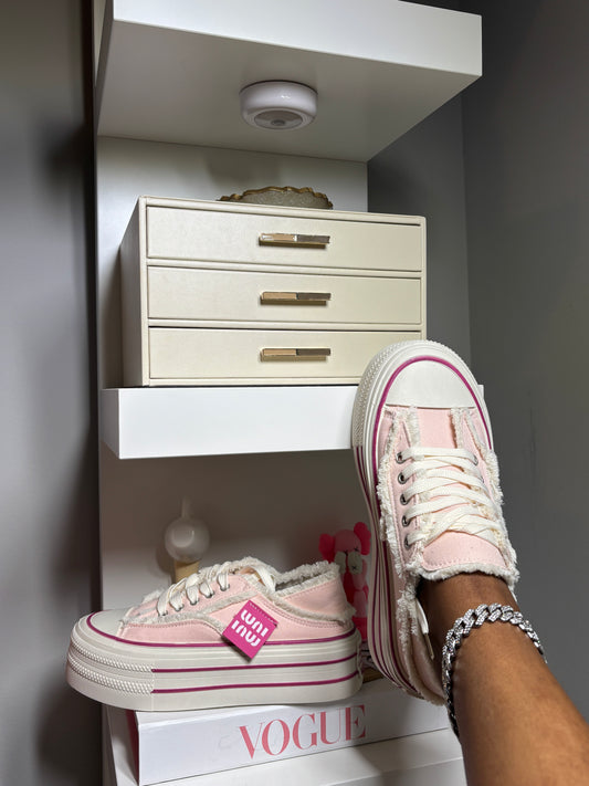Platform Canvas Sneakers
