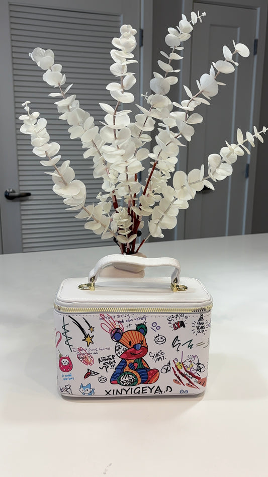 street style cartoon vanity bag