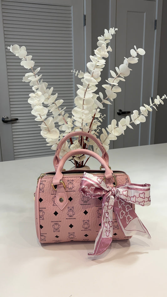 Designer-inspired Pink mini bag